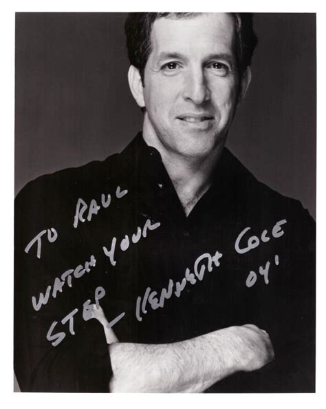 Designer Kenneth Cole Signed Photo