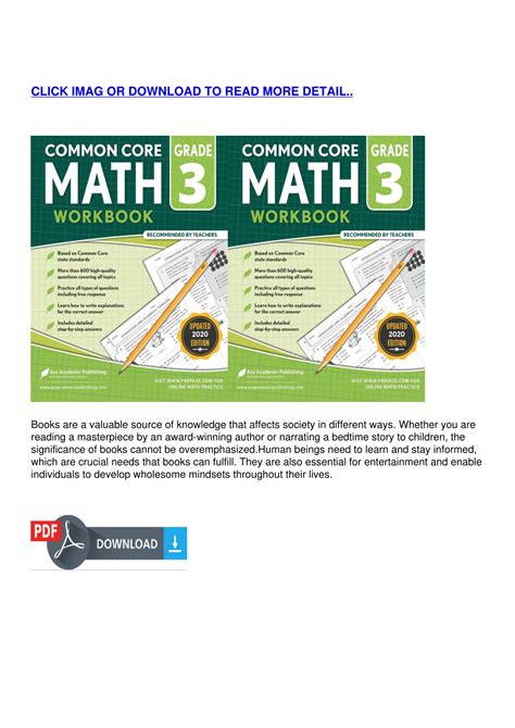 Ppt 3rd Grade Math Workbook Commoncore Math Workbook Powerpoint