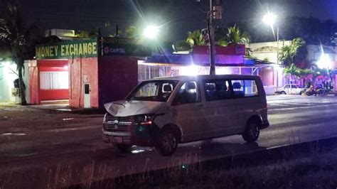 Tr Gica Muerte De Motoneto En Playa Del Carmen Sol Quintana Roo