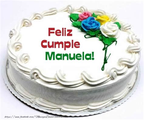 Tarta Feliz Cumplea Os Manuela Tartas Felicitaciones De