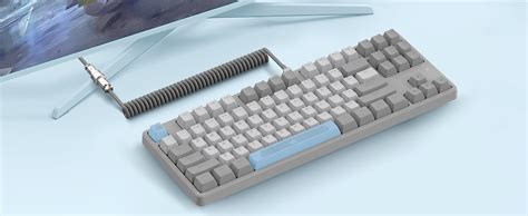 Amazon Magic Refiner Ak Wired Tkl Gaming Keyboard Hot Swappable Blue Switch Pbt