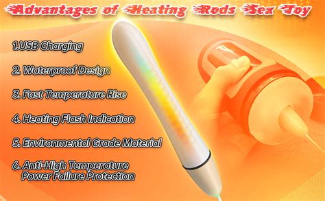 Amazon Heating Rods Sex Toy With Automatic Temperature Control Usb Heating Stick Male