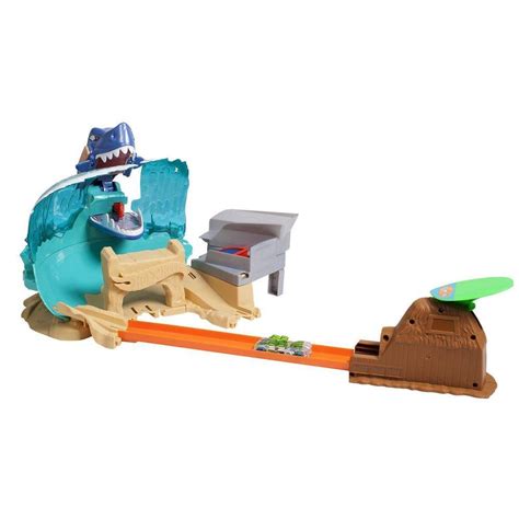 Pista Hot Wheels City Ataque Tubarão