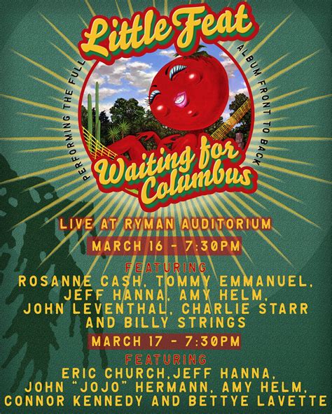 Little Feat Announces Guest-Filled Ryman Run With Billy Strings, JoJo