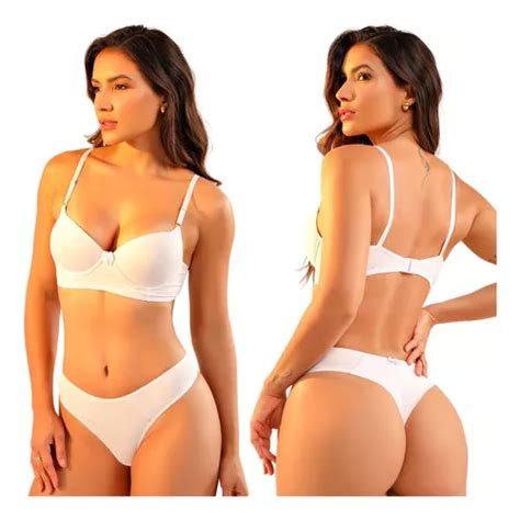 Kit Conjunto Lingerie Luxo Fio Duplo Bojo Atacado Parcelamento Sem Juros