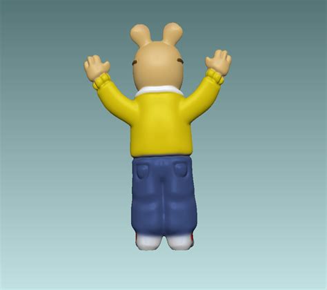 STL file arthur read from arthur cartoon show 🐇・3D printable design to ...