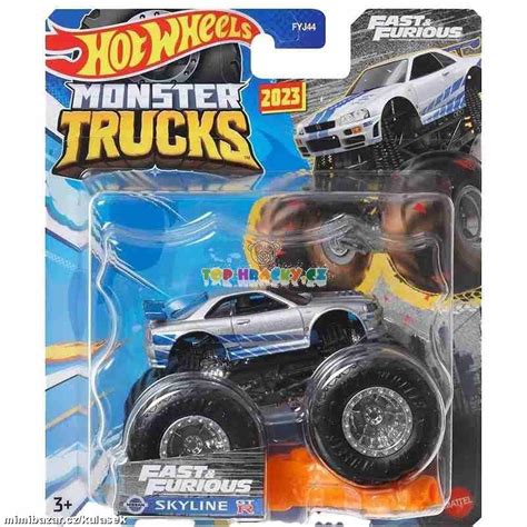 Prodám Hot Wheels Monster Trucks Nissan Skyline Praha Mimibazar cz