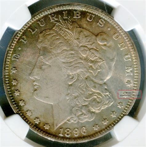 1896 1 Morgan Dollar Ms 65 Ngc Graded