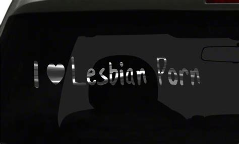 I Love Lesbian Porn Sticker Love Adult Sex Woman And Women Gay Fantasy All Chrome And Regular