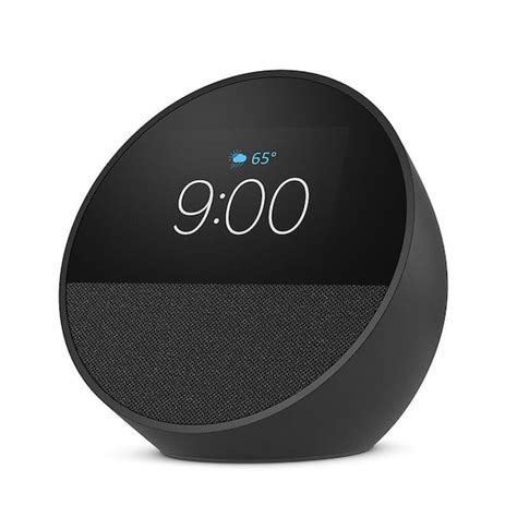 Amazon Echo Spot 2024 Release Smart Alarm Clock With Vibrant Sound