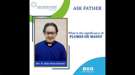 What Is The Significance Of Flores De Mayo Youtube