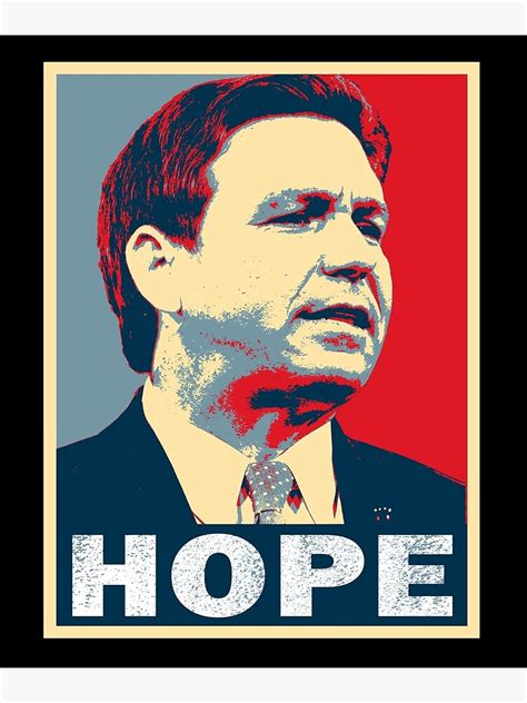 Ron Desantis For President 2024 Presidential Election Poster For Sale