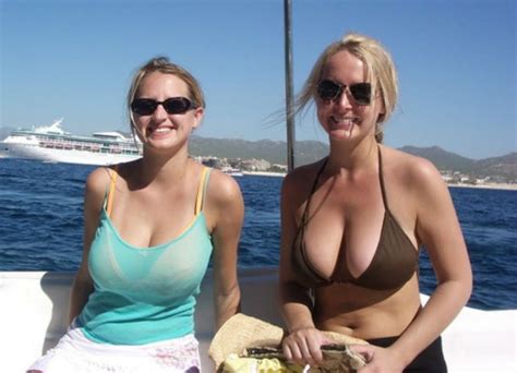 Vacation Sun Tanning Summer Bikini Boating Porn Pic