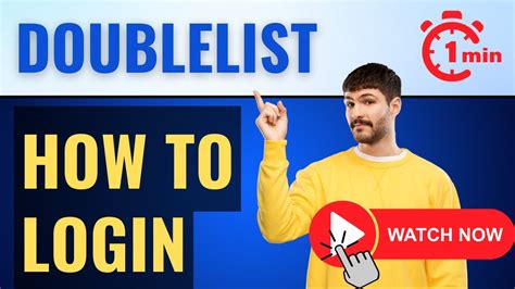 Double List Login⏬👇: Doublelist Sign in | doublelist com Login - YouTube