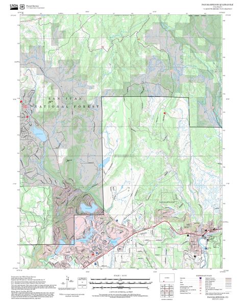 map of pagosa springs co 5