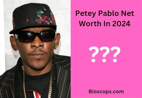 Petey Pablo Net Worth 2024 : Exploring the Rap Icons Fortune! - Bio Scops