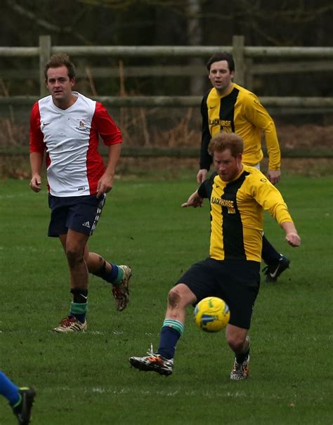 Prince William and Prince Harry Play Soccer December 2015 | POPSUGAR ...