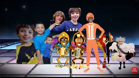 Yo Gabba Gabba Lets Glow Dancing Jacksons World Youtube