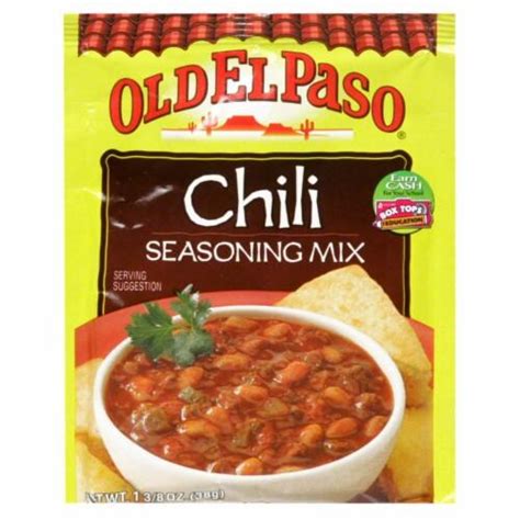 Old El Paso Chili Seasoning Mix 1 37 Oz Frys Food Stores