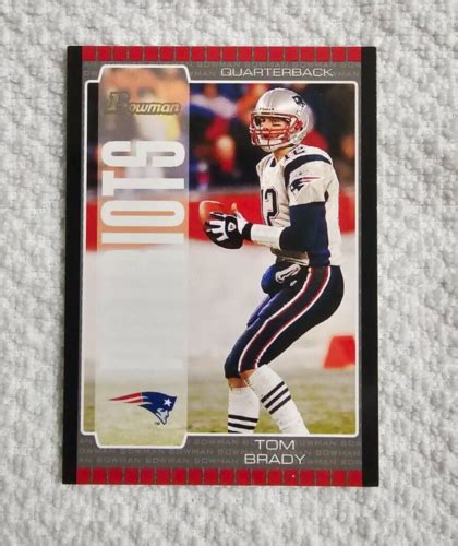 Topps Donruss Tom Brady New England Patriots Nm Ebay