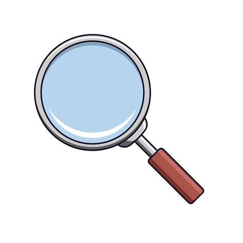 Magnifying glass vector isolated 11232764 Vector Art at Vecteezy