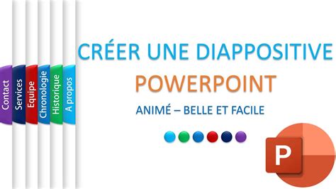 Animation Powerpoint Cr Er Une Diapositive Powerpoint Anim E Youtube