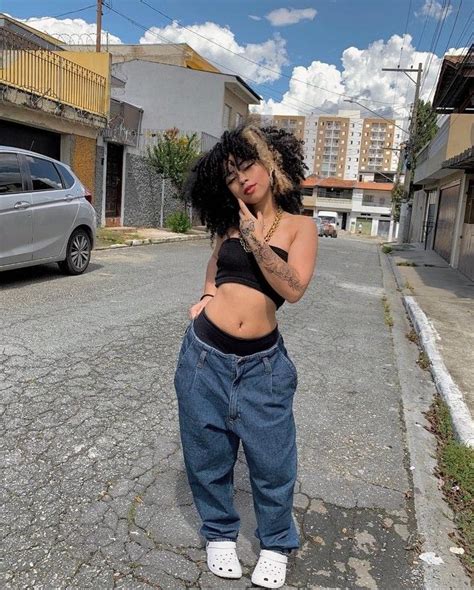 Pin De Miles Em Girls 🌻 Em 2023 Looks Estilosos Estilo Rap Feminino