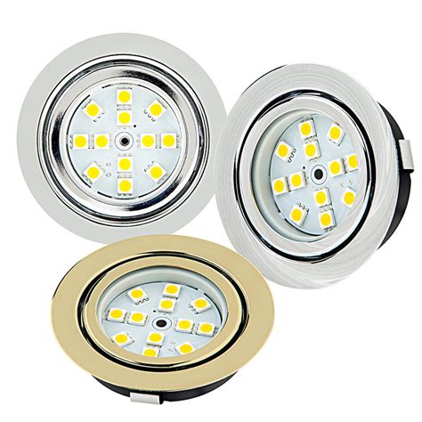 Recessed LED Puck Lights - 12 LED - 20 Watt Equivalent - 170 Lumens ...