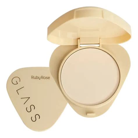 Melhor Pó Compacto Alta Cobertura - Pó Facial Compacto Glass Ruby Rose Matte Alta Cobertura | MercadoLivre
