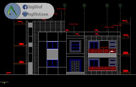 مخطط مشروع فيلا Modern اوتوكاد Dwg مخطط مشروع فيلا Modern اوتوكاد Dwg