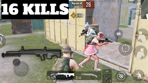 PUBG Mobile TDM Warehouse 16 KILLS Gameplay 2 YouTube