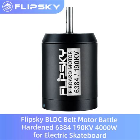 New Arrival Flipsky BLDC Belt Motor Battle Hardened 6384 190KV 4000W