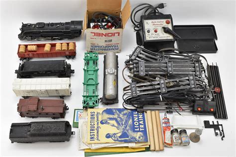 VINTAGE LIONEL TRAINS , TRACKS, MOTOR AND ACCESSORIES sold at auction on 14th December | Mclaren ...