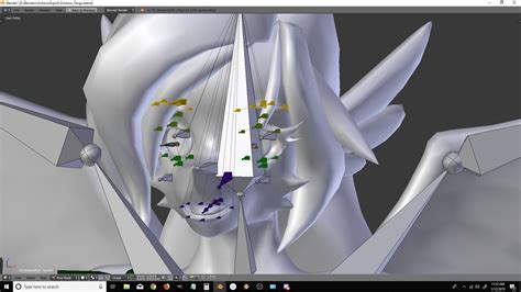D Model Acheron Tengu Nude Vr Ar Low Poly Rigged Cgtrader