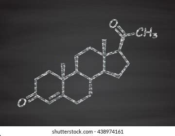 Progesterone Female Sex Hormone Molecule Plays Stock Illustration 438974161 Shutterstock