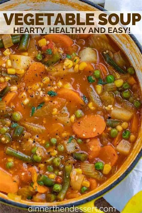 Vegetable Soup Artofit