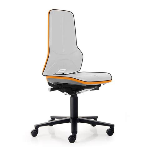 Laboratory Chair Neon 9563 Bimos On Casters With High Backrest