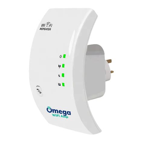 Omega Wifi Wireless N Wi Fi Repeater Manual Manualslib