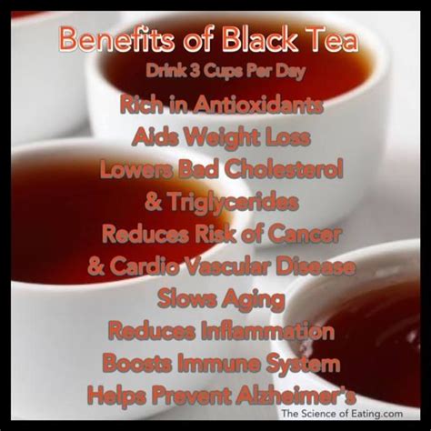 Black Tea Tea Health Benefits Healthy Facts Clean Eating Motivation