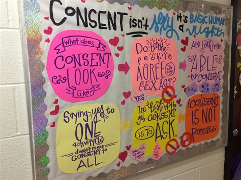 Consent Is Sexy Bulletin Board Resident Assistant Bulletin Boards Porn Sex Picture