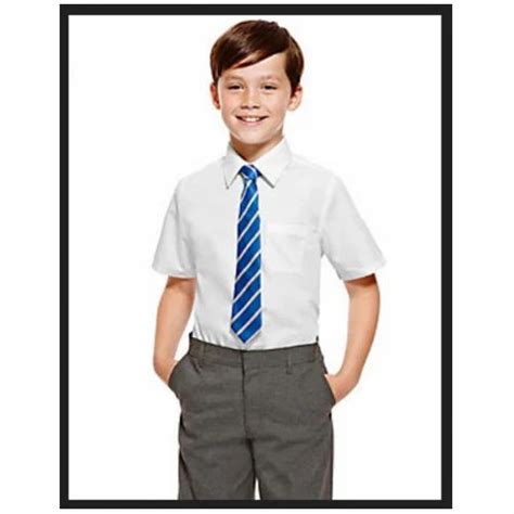 Plain Cotton Kids Boys School Uniform at Rs 400/piece in Faridabad | ID ...