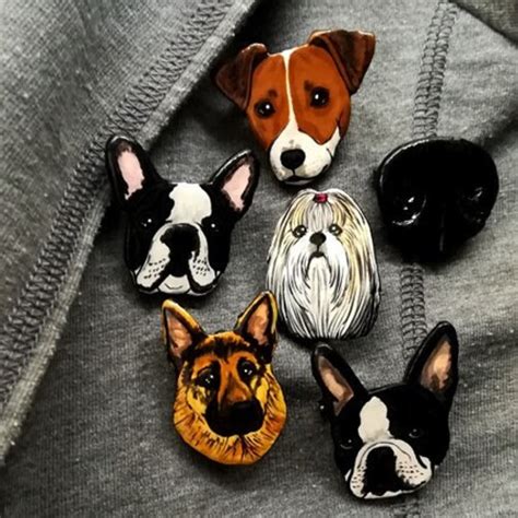 Custom Pet Pins And Portrait Etsy