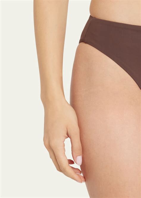 ANEMOS The Midi High Cut Bikini Bottom Bergdorf Goodman
