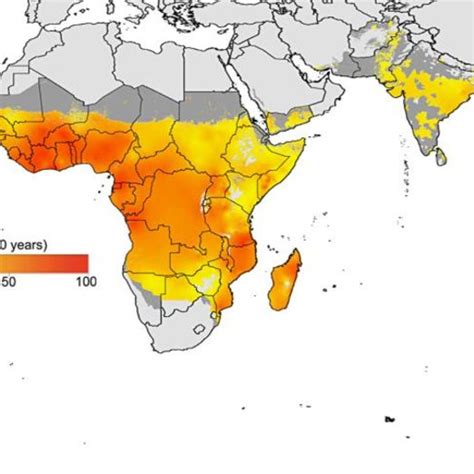 Distribution géographique de la résistance de P falciparum aux