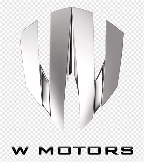 W Motors Car Dubai Motor Show Auto Show Brand Car Angle Logo Car