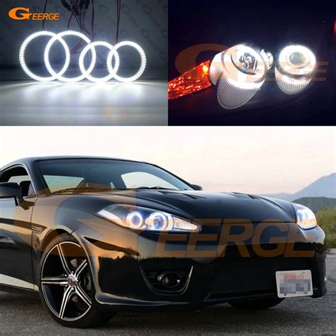 For Hyundai Tiburon Gk Fl Smd Led Angel Eyes Kit Excellent