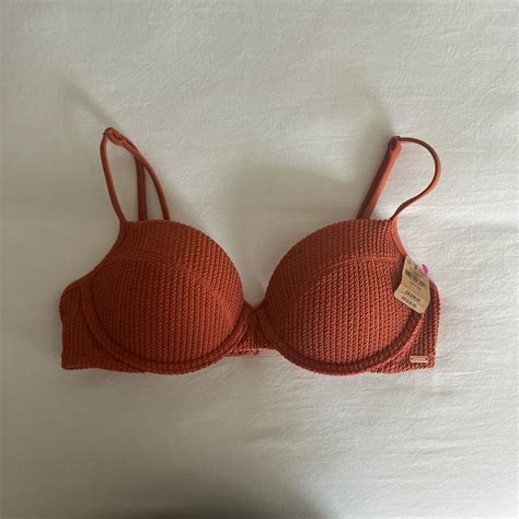 Vs Pink Push Up Bikini Top Fits A And B Depop