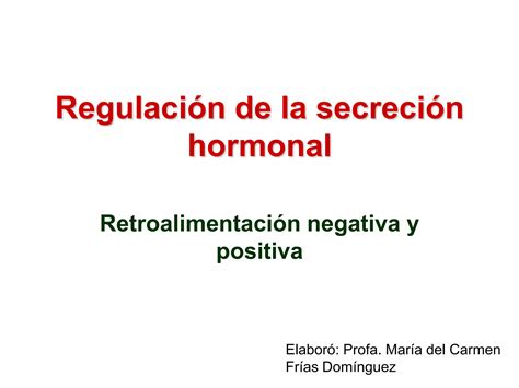 2011 2 Regulac Secrechormonal Ritmosbiologicos PPT