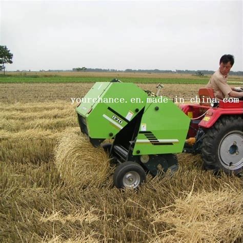 Ce Certificate High Quality Tractor Mounted Mini Round Hay Baler For