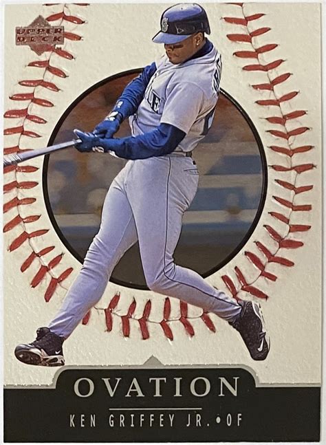 Ken Griffey Jr 1999 Upper Deck Seattle Mariners Baseball Ovation